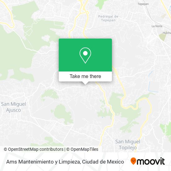 Ams Mantenimiento y Limpieza map