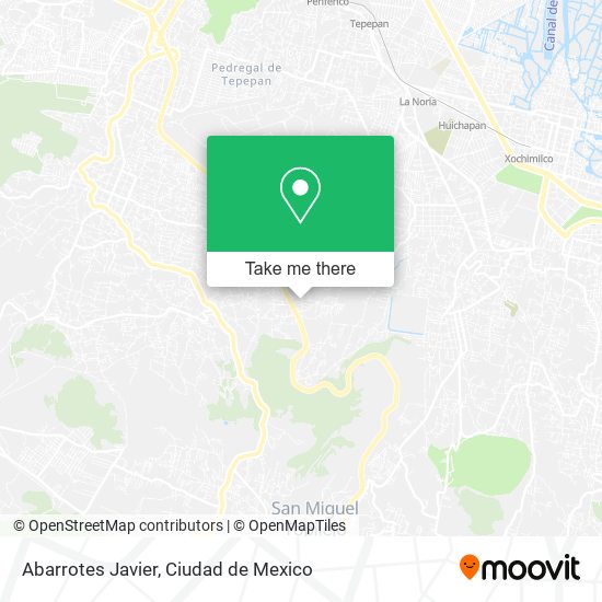 Abarrotes Javier map