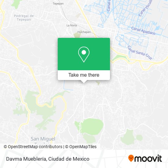 Davma Mueblería map