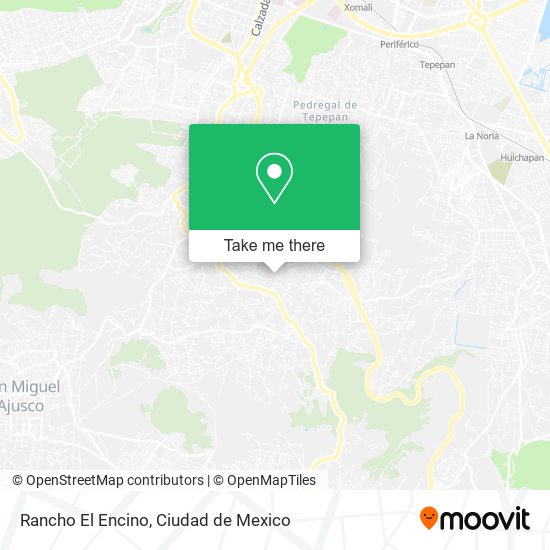 Mapa de Rancho El Encino