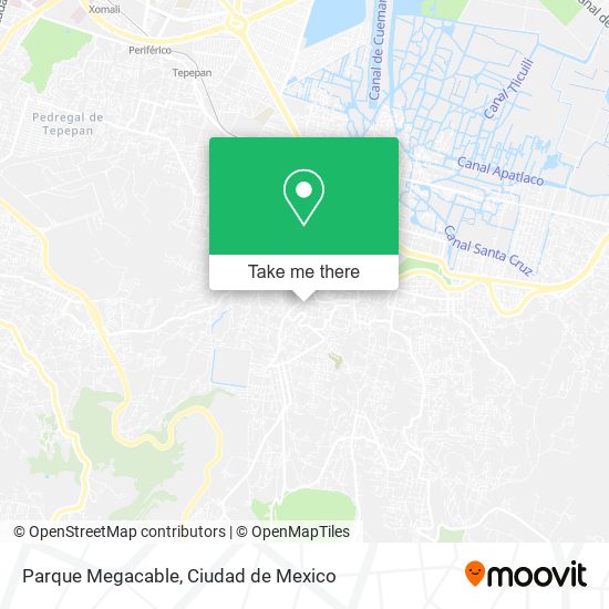 Parque Megacable map