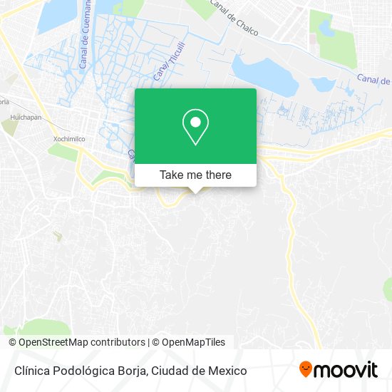 Clínica Podológica Borja map