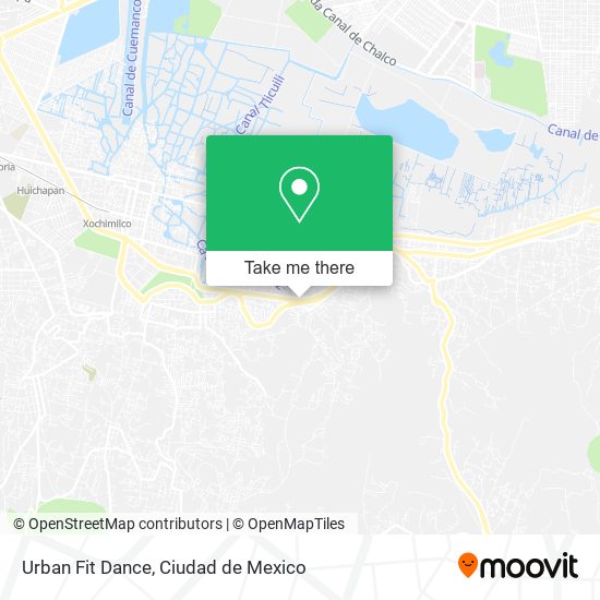 Mapa de Urban Fit Dance