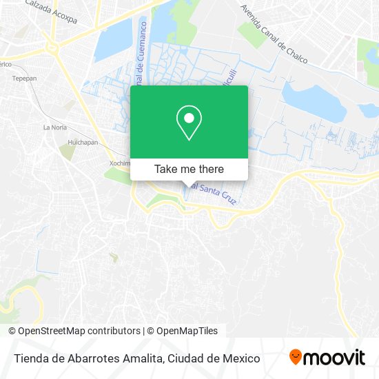 Tienda de Abarrotes Amalita map