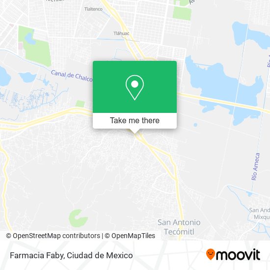 Mapa de Farmacia Faby