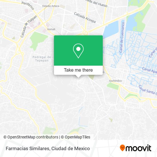 Farmacias Similares map