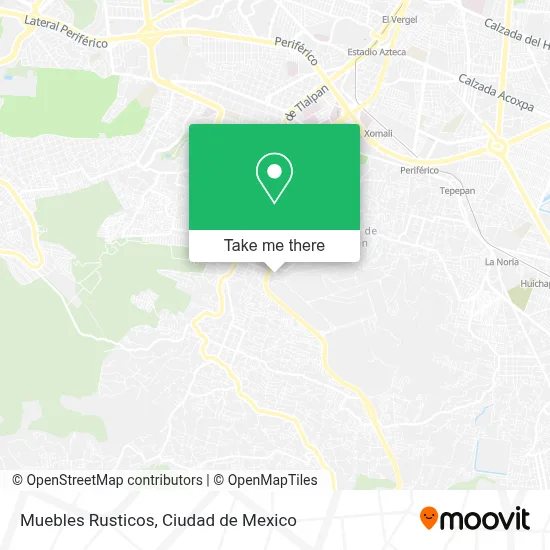 Muebles Rusticos map