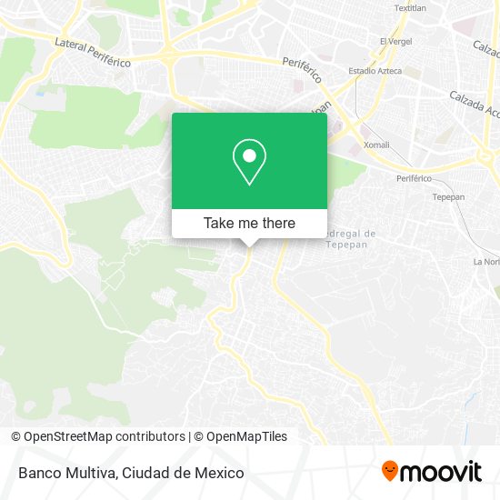 Banco Multiva map