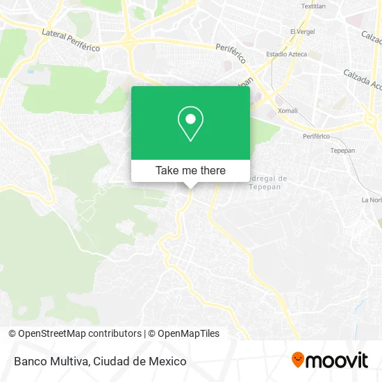 Banco Multiva map