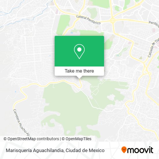 Marisquería Aguachilandia map