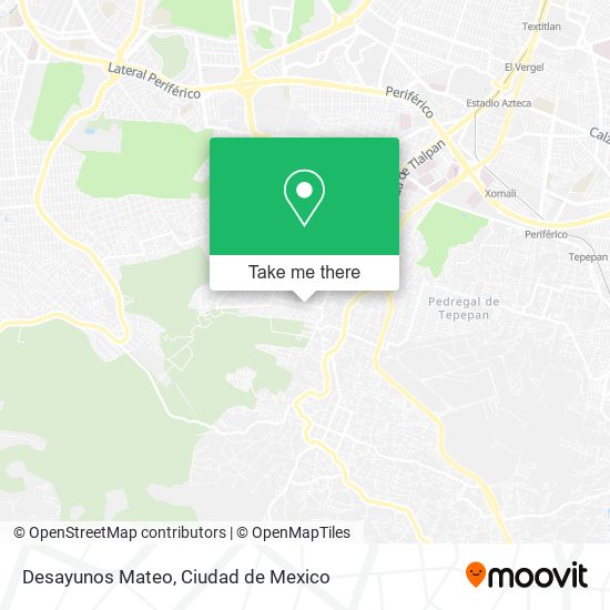 Desayunos Mateo map