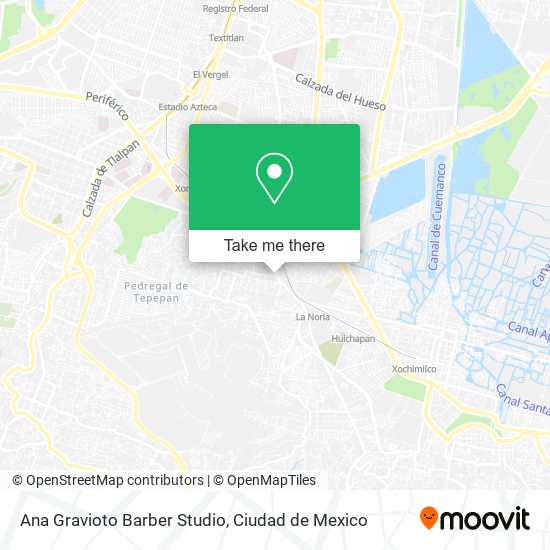 Ana Gravioto Barber Studio map