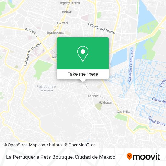 La Perruqueria Pets Boutique map