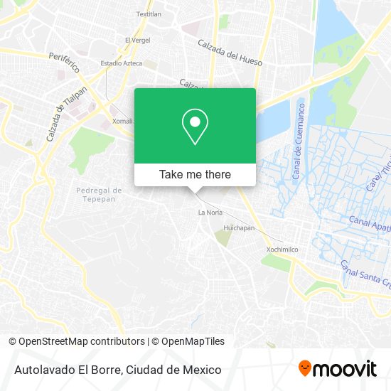Autolavado El Borre map