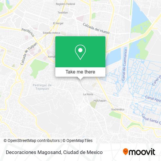 Mapa de Decoraciones Magosand