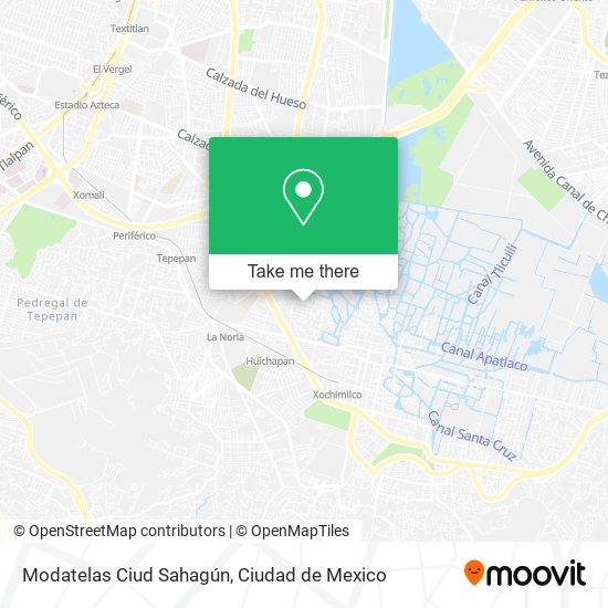 Mapa de Modatelas Ciud Sahagún