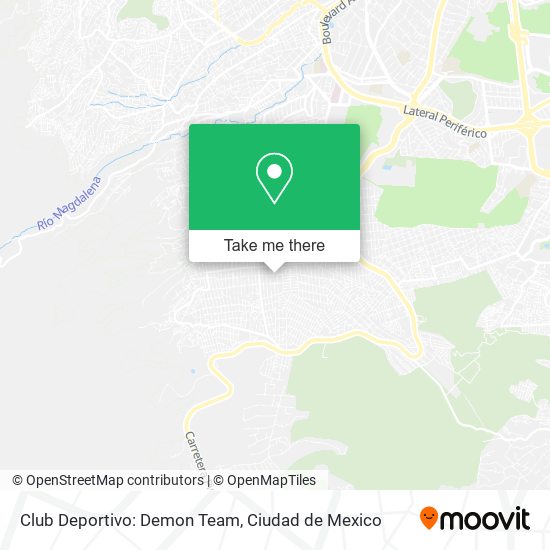 Club Deportivo: Demon Team map