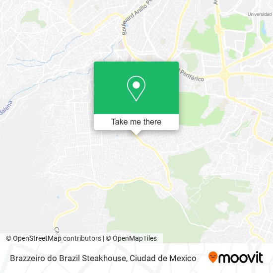 Brazzeiro do Brazil Steakhouse map