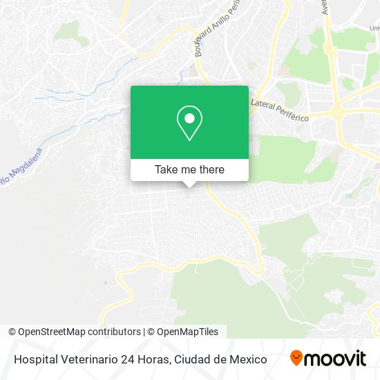 Hospital Veterinario 24 Horas map