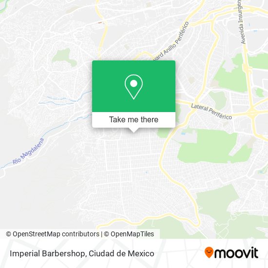 Mapa de Imperial Barbershop