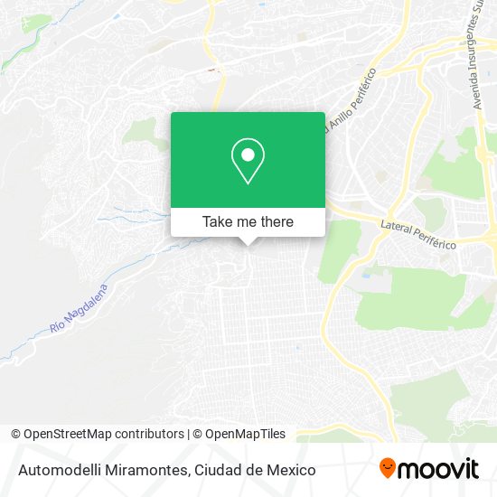 Automodelli Miramontes map