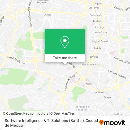 Software Intelligence & Ti Solutions (Softtis) map