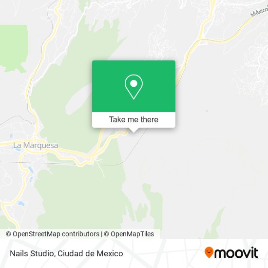 Mapa de Nails Studio
