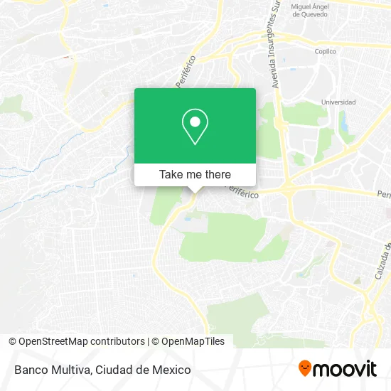 Banco Multiva map