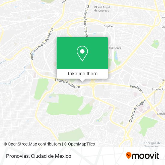 Mapa de Pronovias