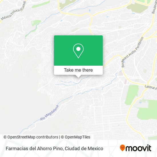 Farmacias del Ahorro Pino map