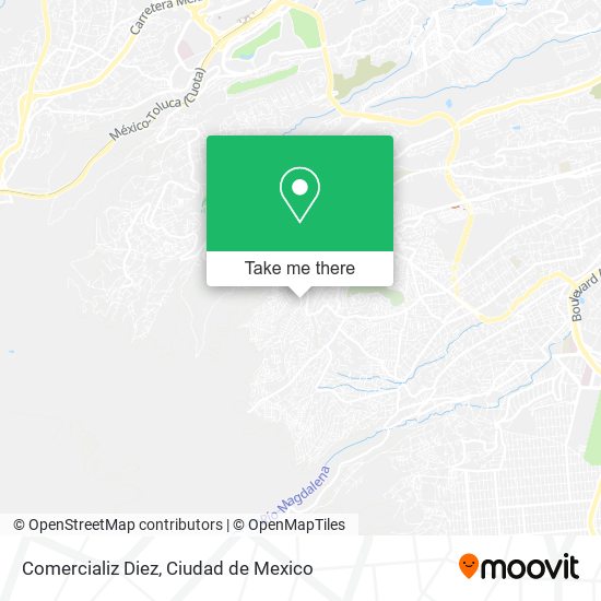 Comercializ Diez map