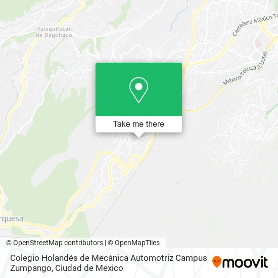 Colegio Holandés de Mecánica Automotriz Campus Zumpango map