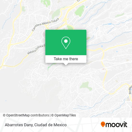 Mapa de Abarrotes Dany