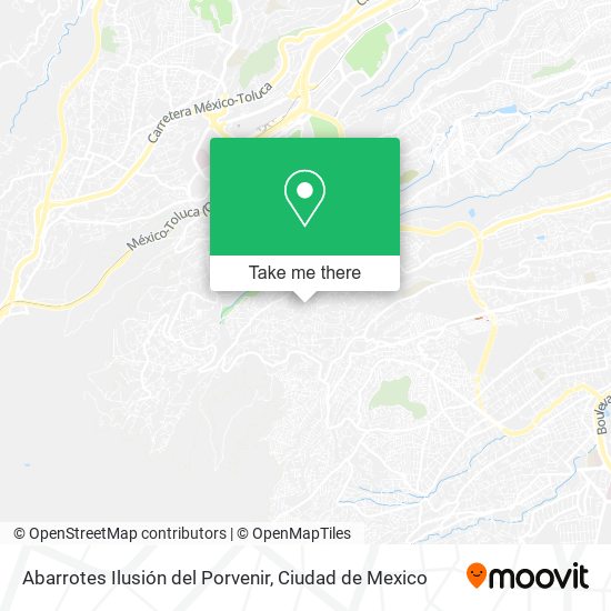 Abarrotes Ilusión del Porvenir map