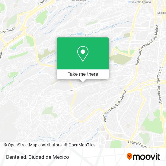 Mapa de Dentaled