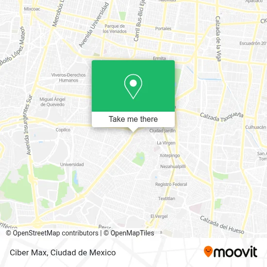 Ciber Max map