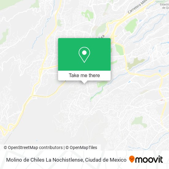Molino de Chiles La Nochistlense map