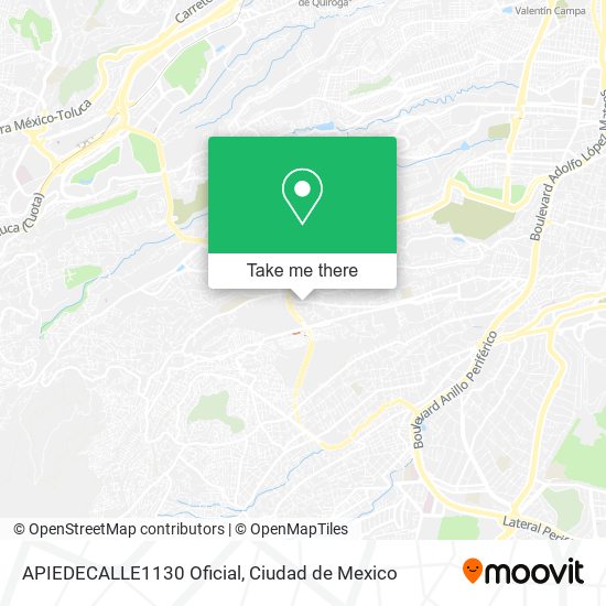 APIEDECALLE1130 Oficial map