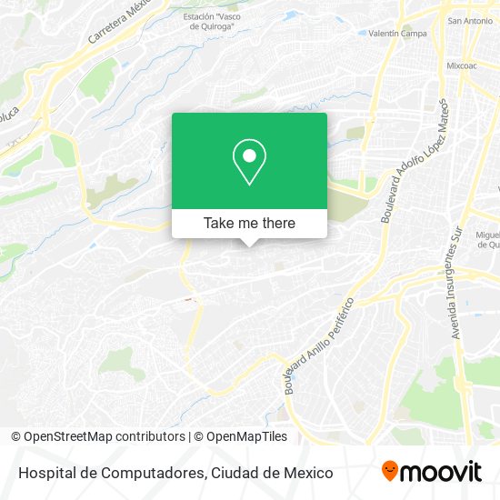 Mapa de Hospital de Computadores