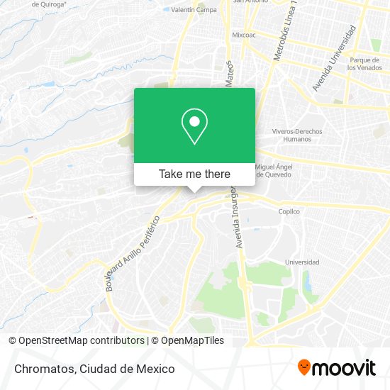 Mapa de Chromatos