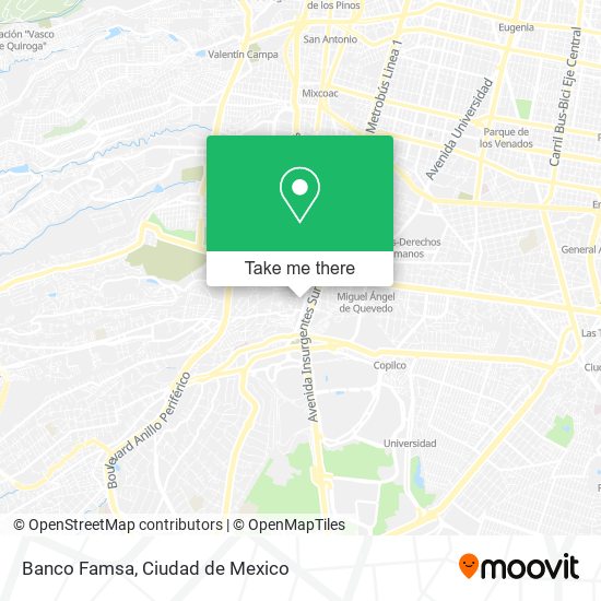 Banco Famsa map