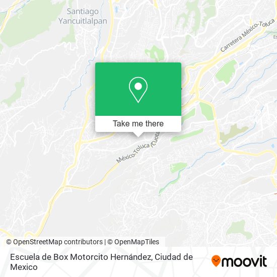 Escuela de Box Motorcito Hernández map