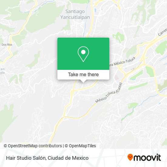 Hair Studio Salón map