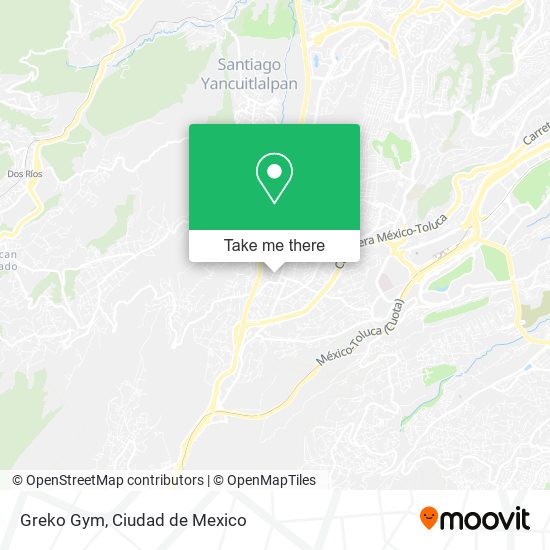 Mapa de Greko Gym