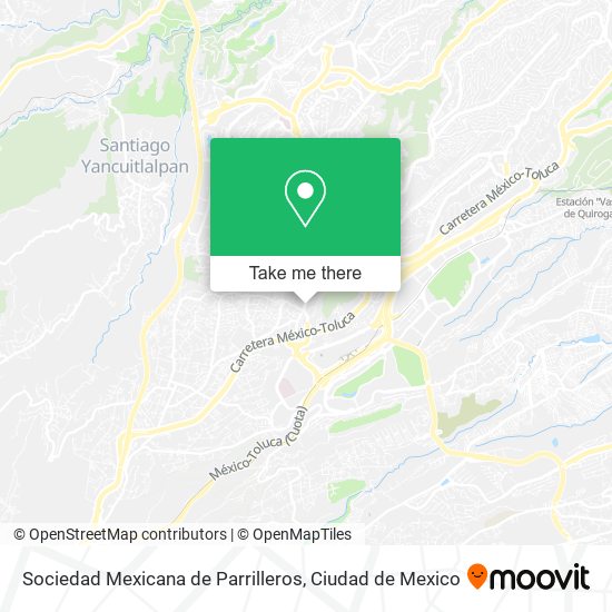 Sociedad Mexicana de Parrilleros map