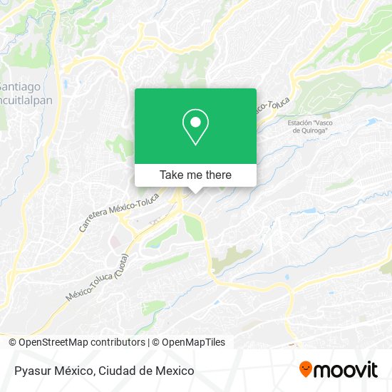 Pyasur México map