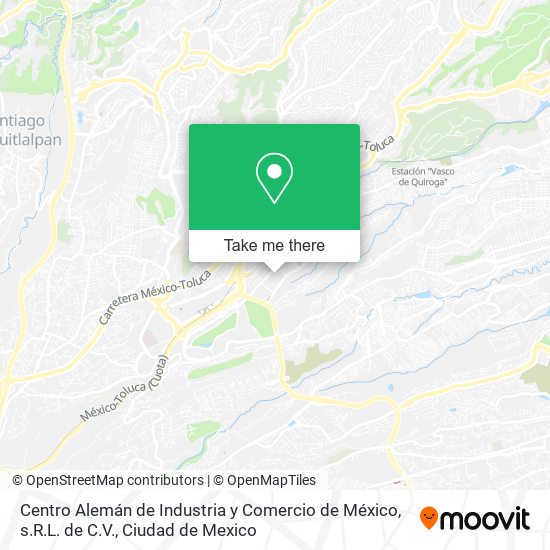 Centro Alemán de Industria y Comercio de México, s.R.L. de C.V. map