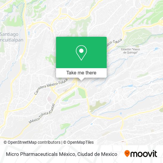 Mapa de Micro Pharmaceuticals México