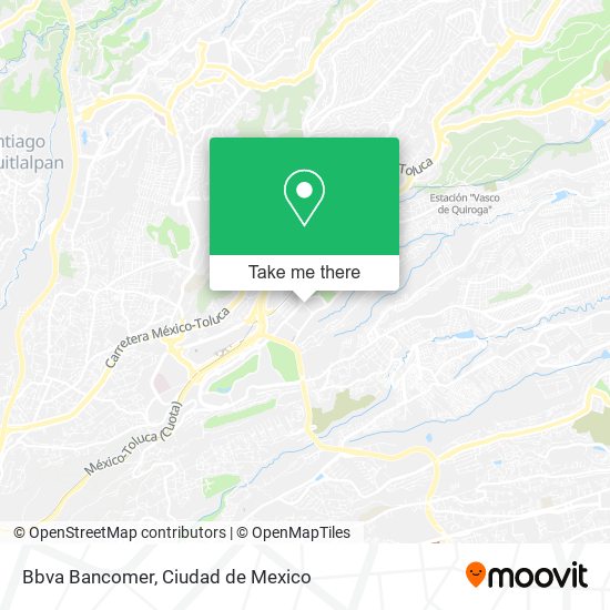 Mapa de Bbva Bancomer