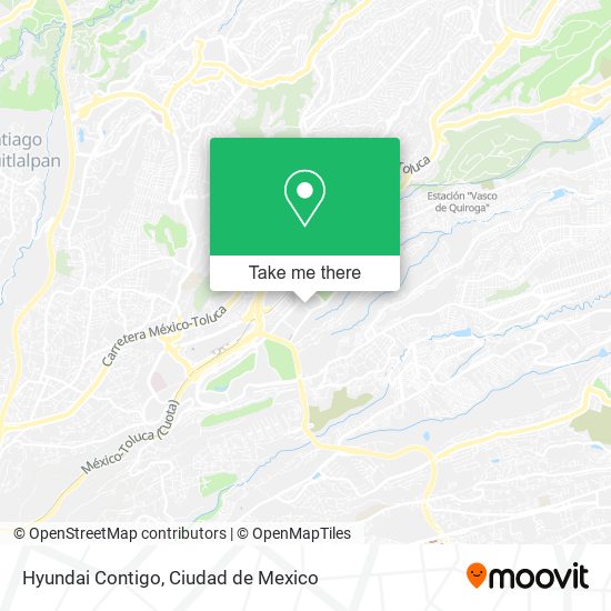 Hyundai Contigo map